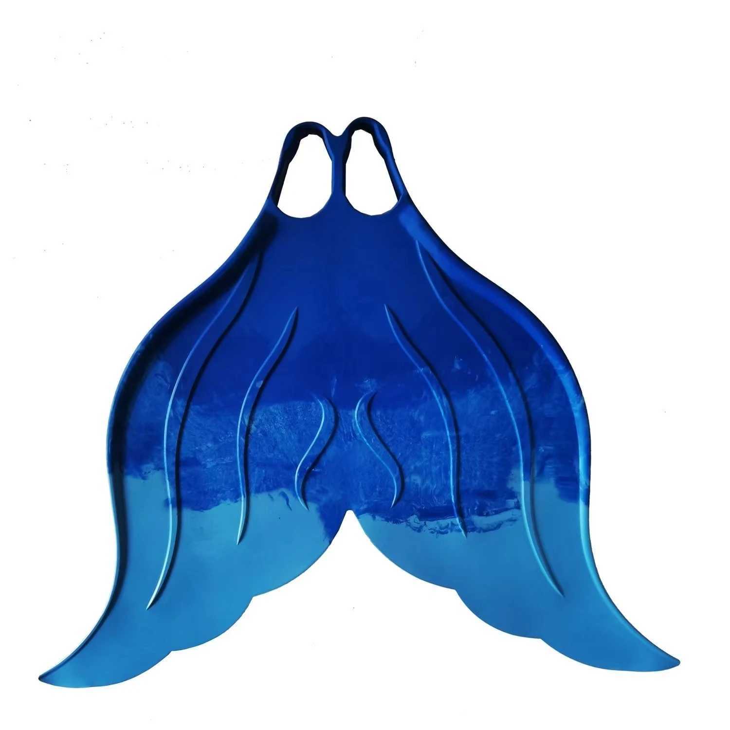 Premium Unisex Adult Mermaid Fins for Diving Swimming Professional grade silicone flip cover suitable for deep diving training.Y250412