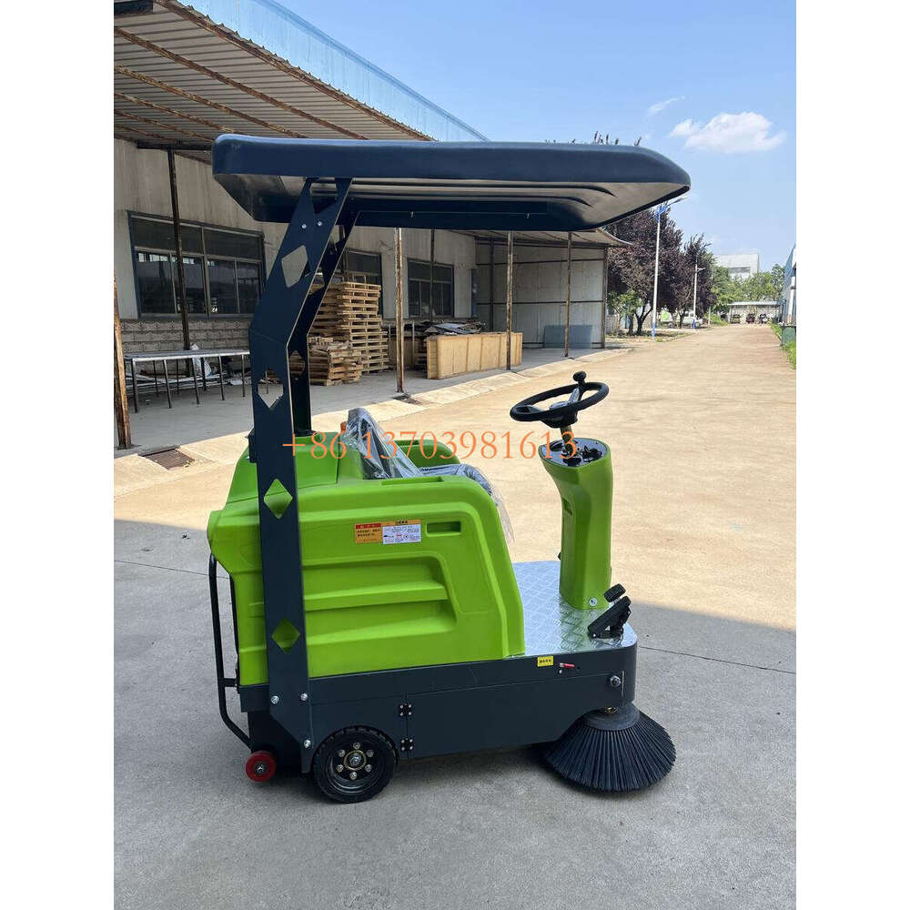 Factory Supply Electric Ride-On Street Sweeper Commercial Industrial Property Supermarket Cleaning Core Motor Pump Gear