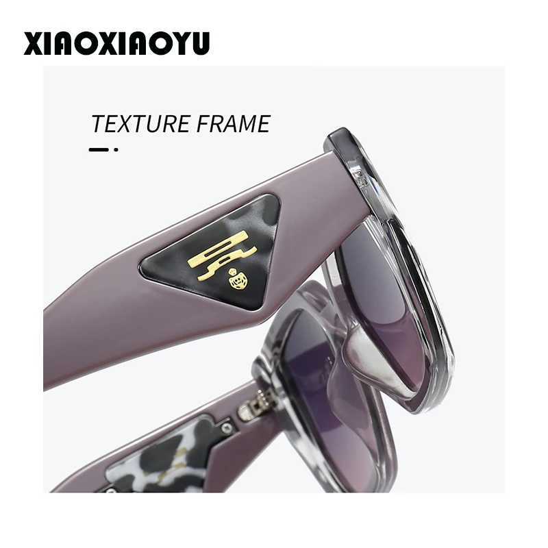 Europe And The United States New Light Luxury Trend Square Frame Fashion Sunglasses Senior Sense Sunshade Sunglasses Men Woman Z250411