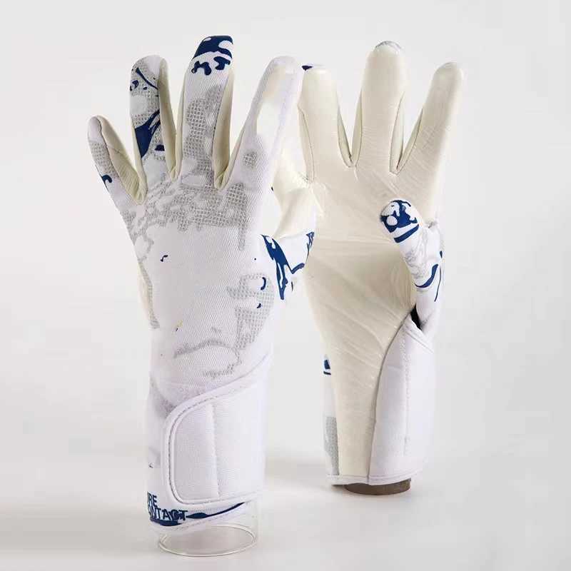 High quality latex adult and childrens training competition durable goalkeeper football goalkeeper glovesXJ250412