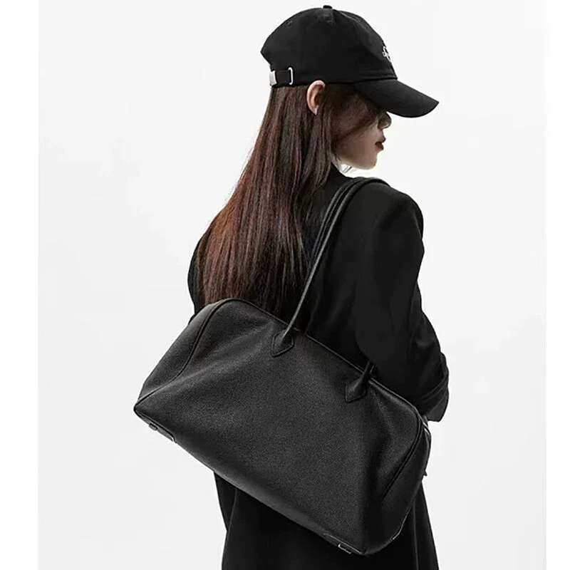 Designer Bag Large Capacity Fashion Female Shoulder 2025New Genuine Leather Big Ladies Hand Bags High Quality Designer Women Totes