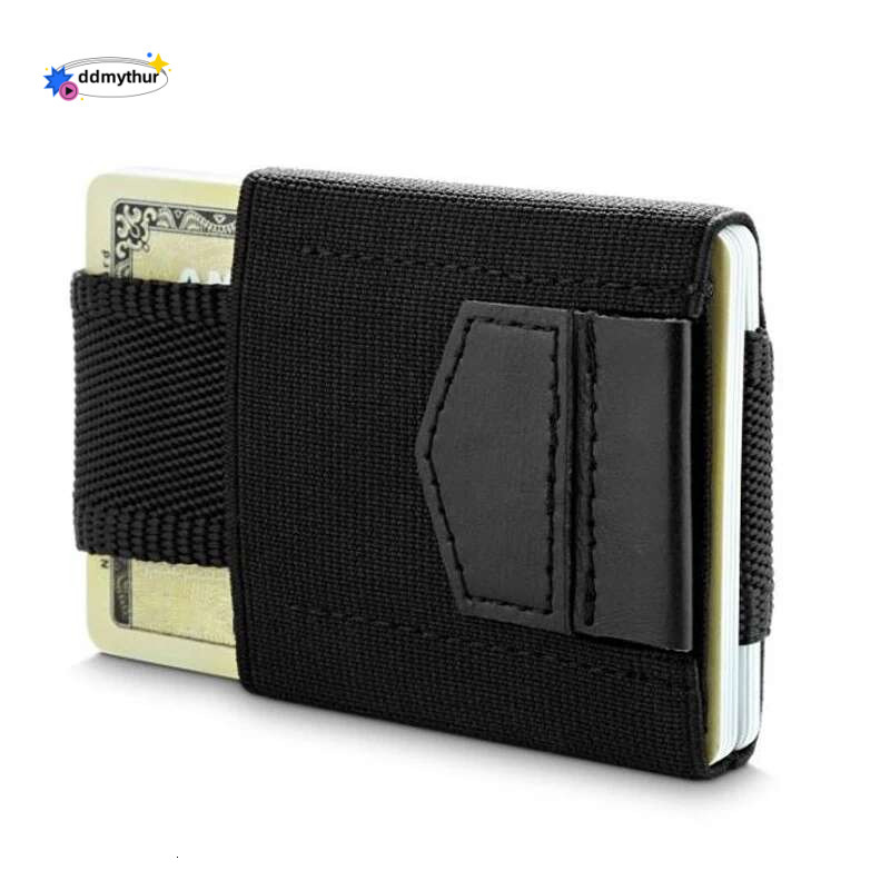 Minimalist Super Slim Wallet Holder Credit Card Case Coins Purse for Women Pocket Magic Elastic Men Wallets ddmythur