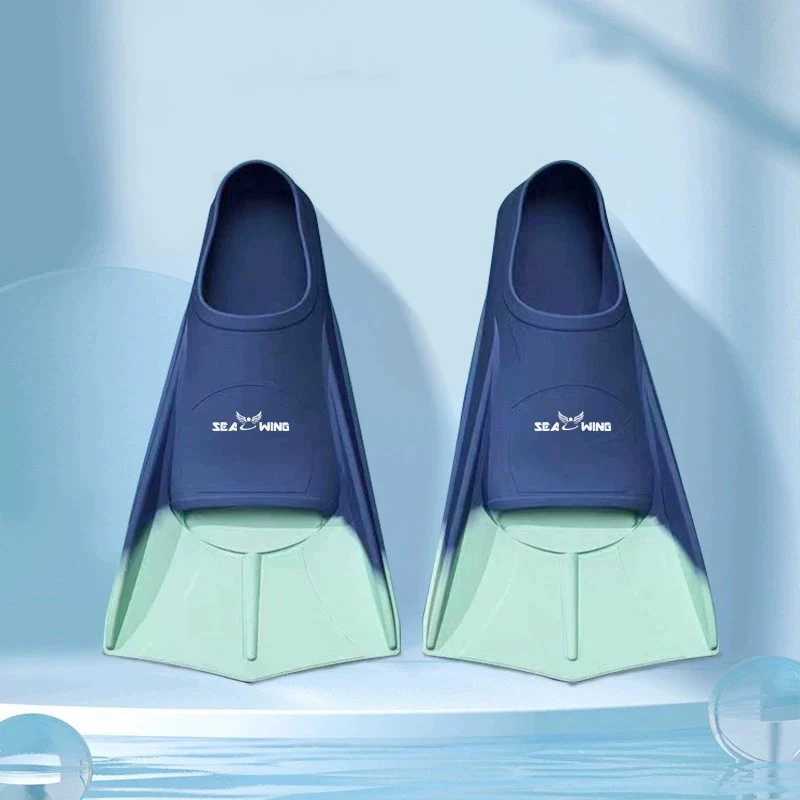 Swimming training fins wrapped around feet anti slip summer travel diving frog shoesY250412