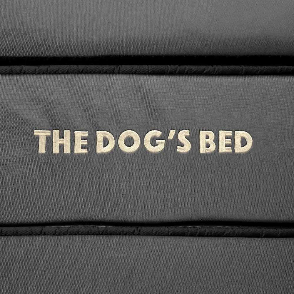 Orthodontic memory foam dog bed big gray and black 40x25 waterproof support dog bed with replaceable cover X250412