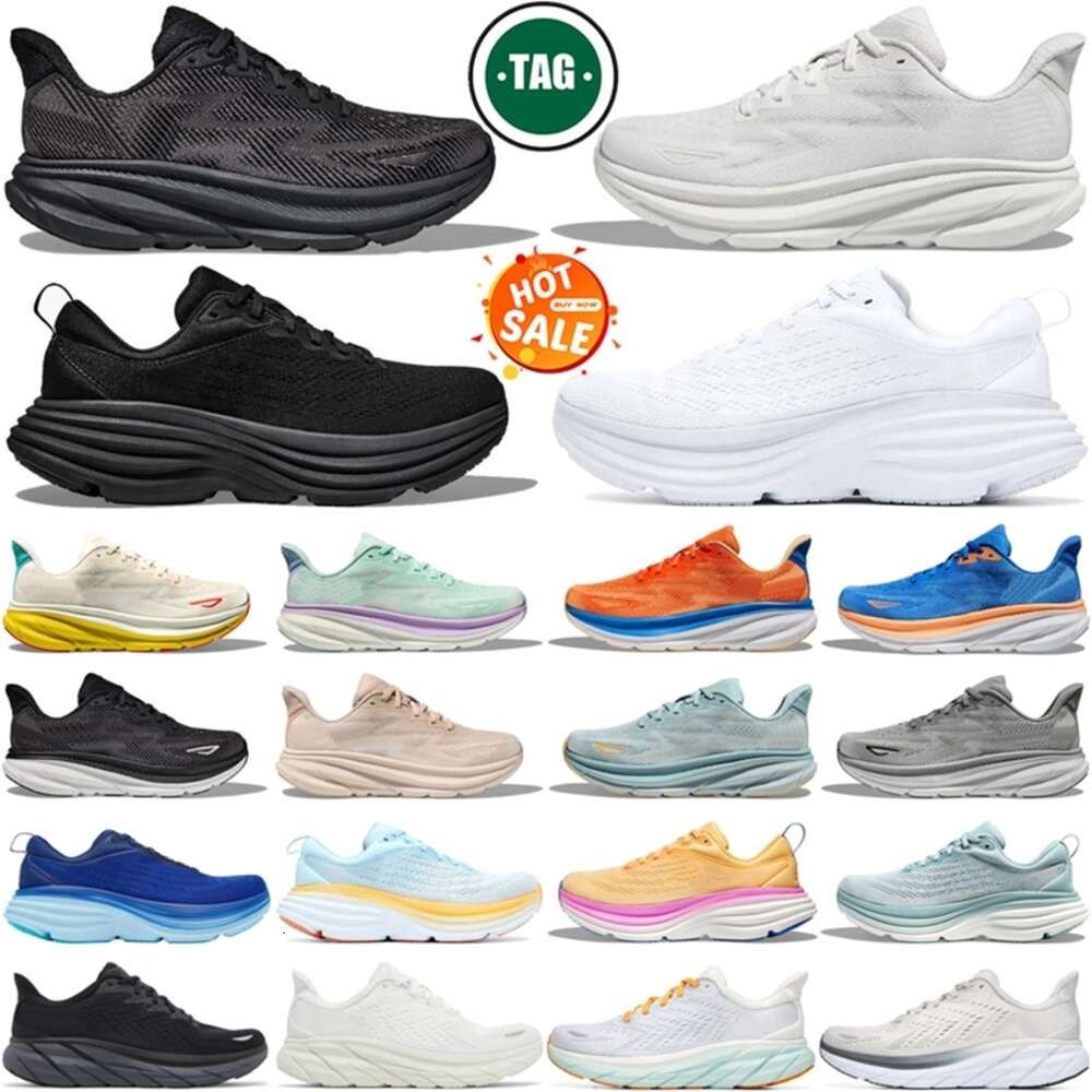 designer running shoes clifton 9 running sneakers bondi 2 cliftons sports harbor mist black white carbon x 2 free shipping athletic bondis 8 mens women sneaker 36-45