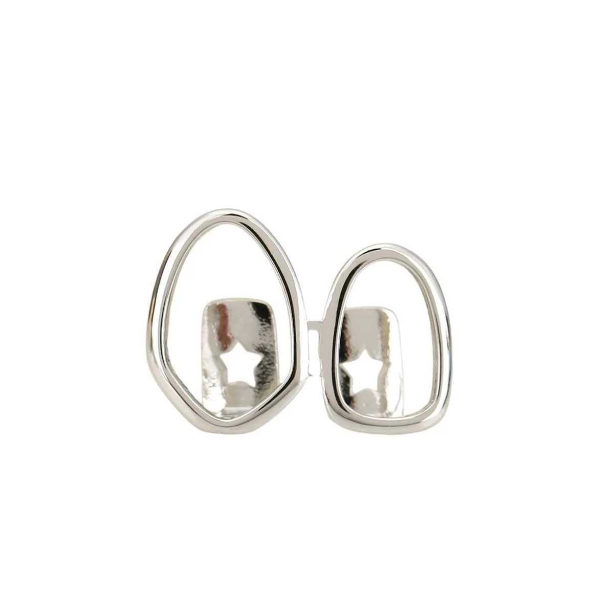 Hip Hop Hollow Heart Teeth Grillz Womens Gold Everyday Wearable Teeth Jewelry Teeth Grillz W250412