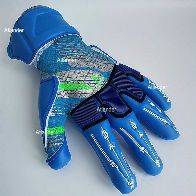 4MM Latex Goalkeeper Gloves Soccer Football Premium Quality Protection Thicken Goal Keeper Soccer Sport Goalie Goalkeeper GloveW251112