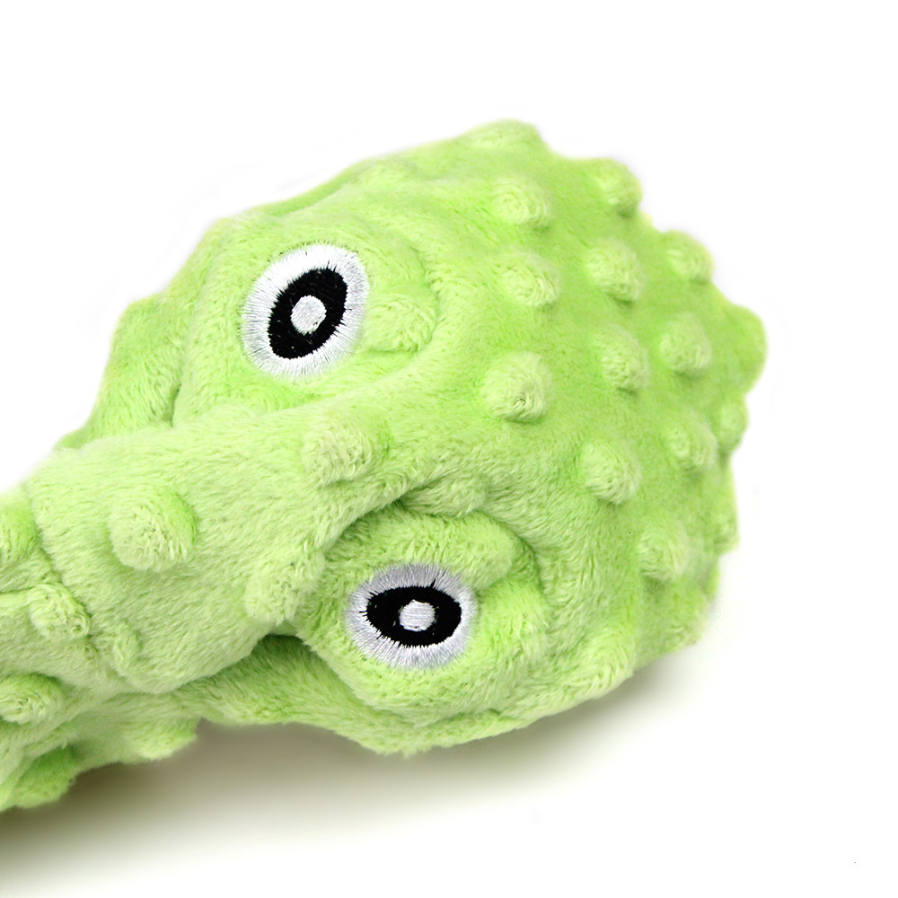 Amazon Cross border Teddy Dog Toys Pet Plush Octopus Voice Making Dog Toys Grinding Teeth Resistant Cat and Dog Supplies