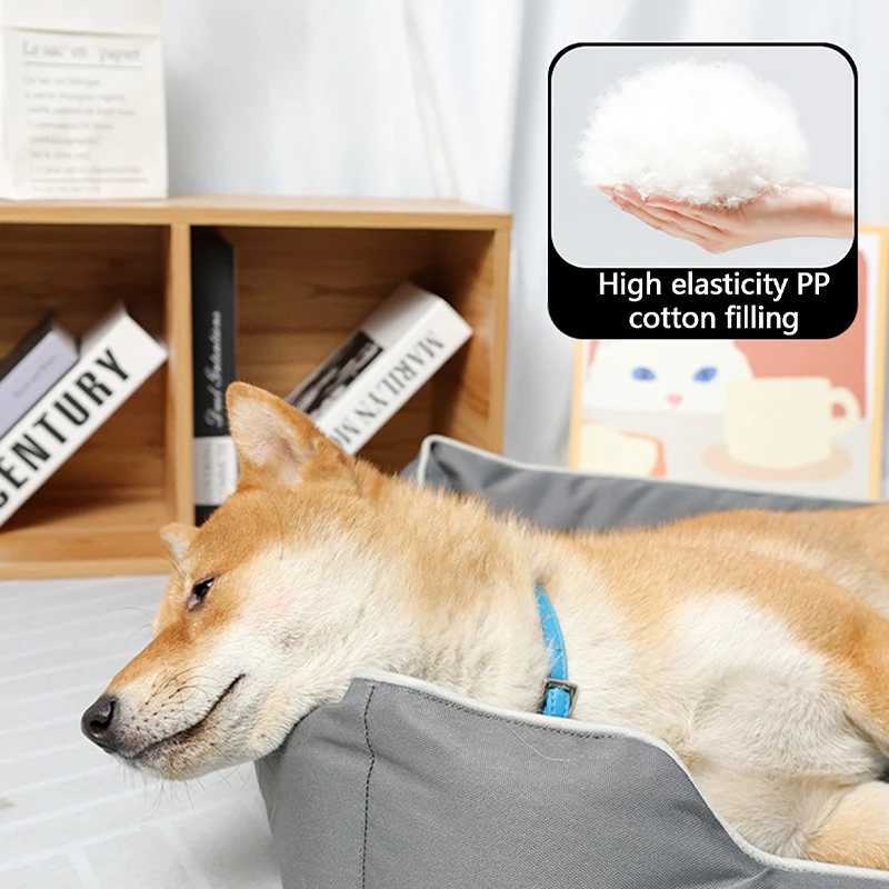 Removable waterproof dog bed upgraded 900D Oxford more waterproof and bite resistant dog bed suitable for all seasons dog accessories X250412