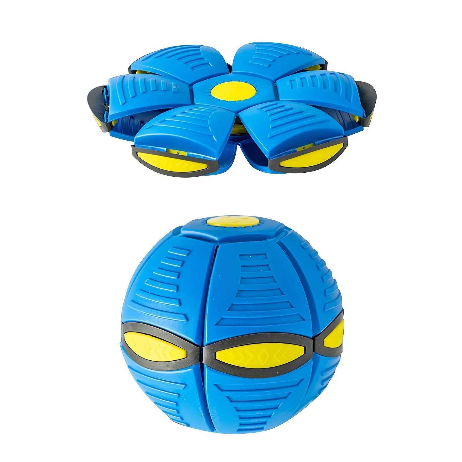 High Quality Flying saucer bouncing ball is a durable elastic and fun dog pet toy suitable for outdoor activities and exercise T2504012