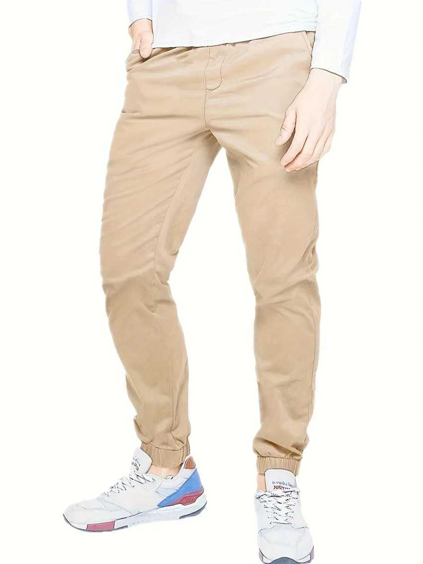 Mens 2024 Spring/Summer New Large Family Weight Loss Work Casual Pants Outdoor Shopping Loose PantsXJ250412