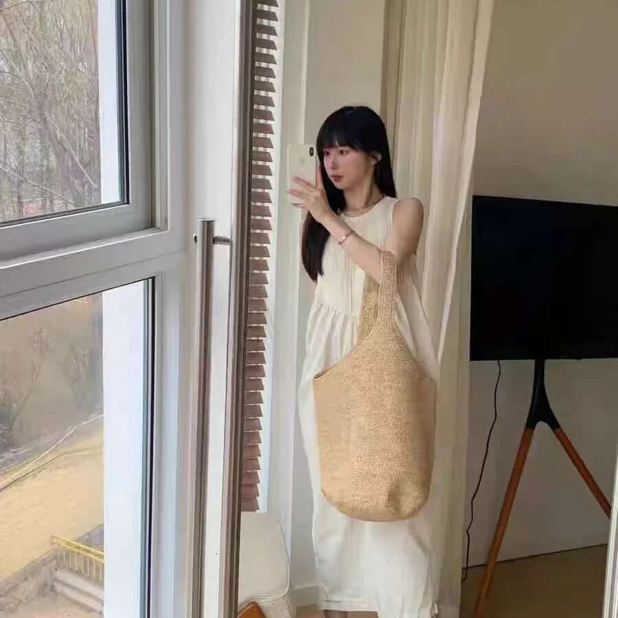 Bohemian Beach Straw Bags For Women Handbag And Purse Large Capacity Weave Tote Summer Travel Shoulder Shopper Bag New