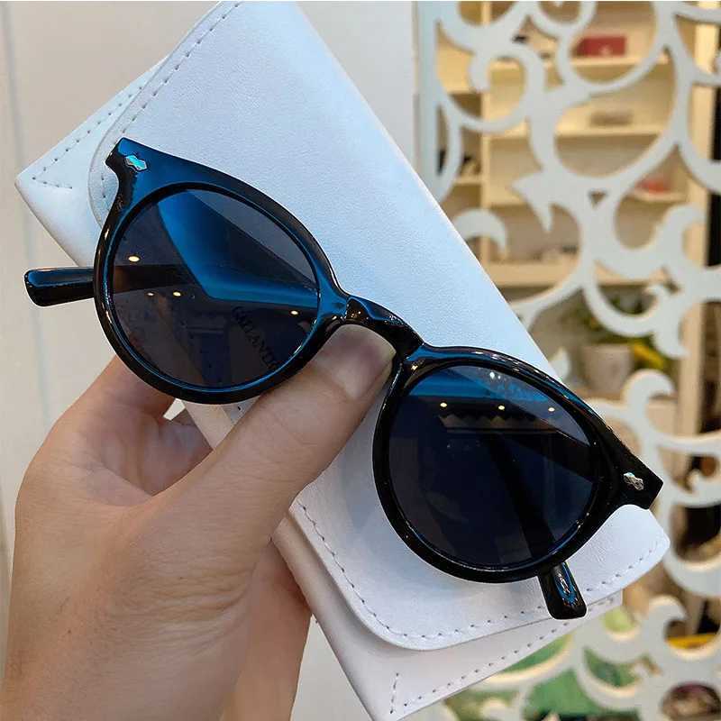 OIMG NEW Women Sunglasses Fashion Big Round Sun Glasses for Female Oversized Shades Vintage Jelly Color Pink Sunglass UV400C250411