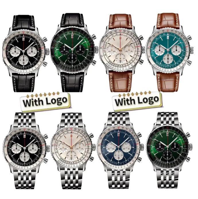 NEW BR NAVI TIMER Chronograph Designer Movement B01 AAA Watches Men 46MM High Quality Luxury Sapphire Mens Watch Multi-Function Box Clock Relojes