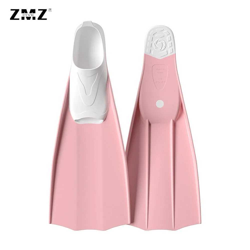 Professional flexible and comfortable anti slip swimming diving fins rubber inflatable swimming flip cover water sports beach shoesY250412