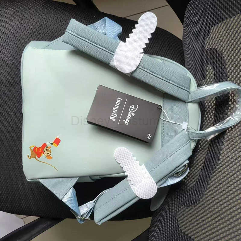Disney New Disney Loungefly Bags Dumbo Cartoon Summer Travel Backpack Double Shoulder Women Backpack Portable Girlfriend Birthday Gift X250412