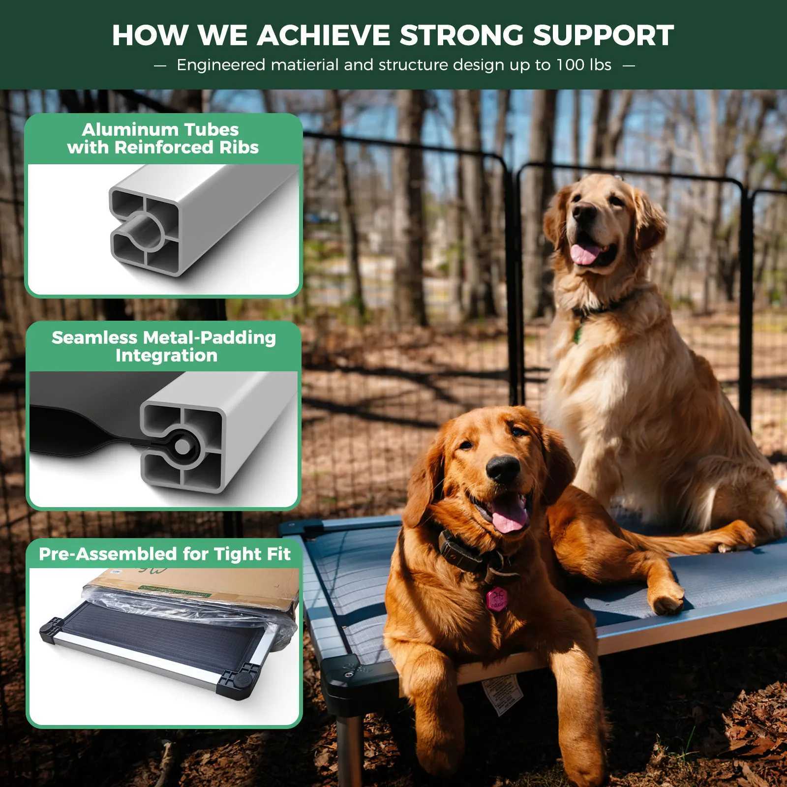 FXW Titanest dog bed is used for Flat noodles box chewy elevator pad is used for indoor/outdoor/camping durable and washable pet bed X250412