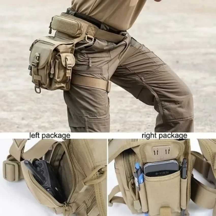 Cross Body Sling Fish Tackle Backpack with Rod Holder Box Storage Military Outdoor Compact Lure Bags New Waterproof Fishing Bag Z250411