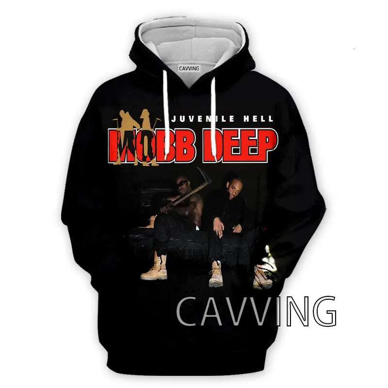 Mobb Deep 3D Printed Hoodies Hooded Haruku Hoodie Sweatshirts HIP HOP Tops Clothing for Women/men