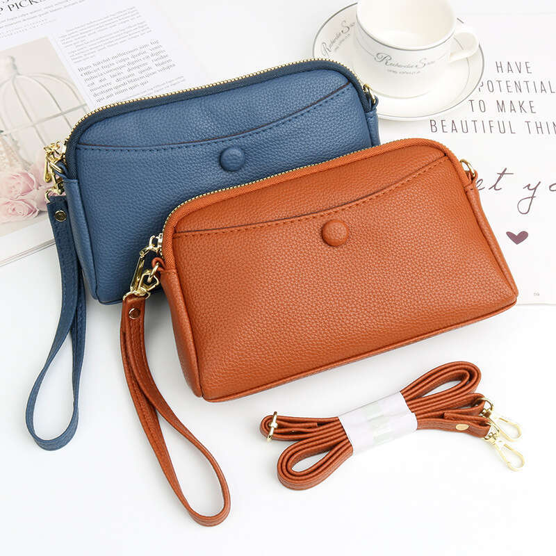 Women's coin purse square new fashion Korean version women's handbag simple mobile phone single shoulder crossbody small bag