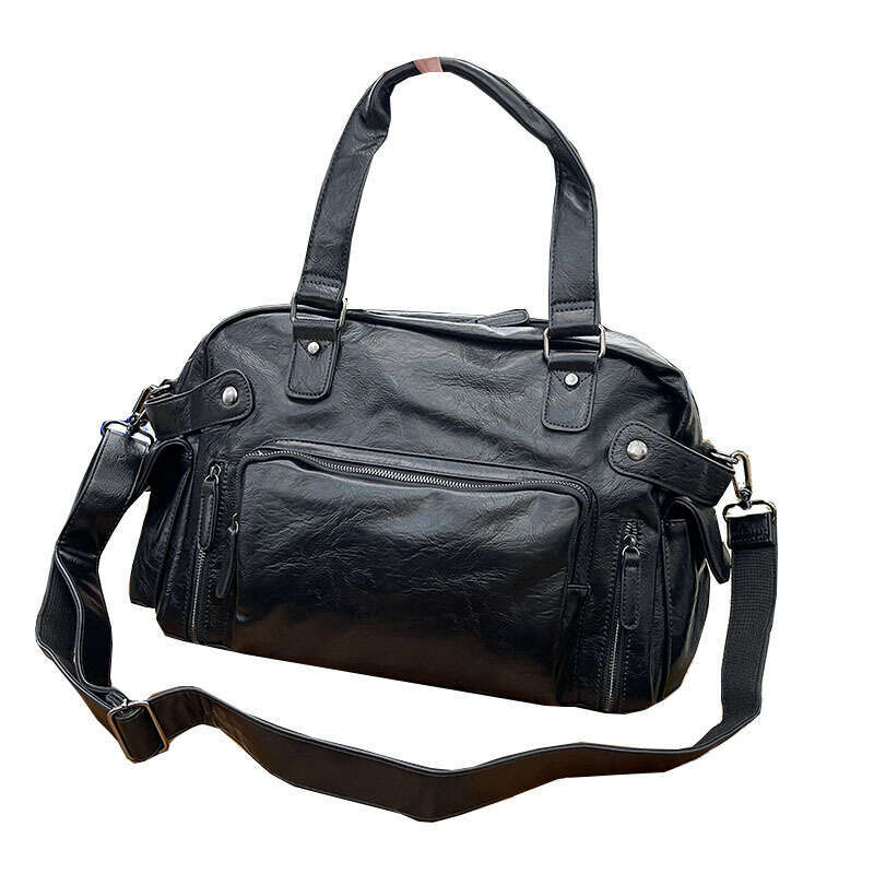 Backpack shoulder casual handbag, fashionable crossbody large capacity travel bag, Korean version, trendy men's bag