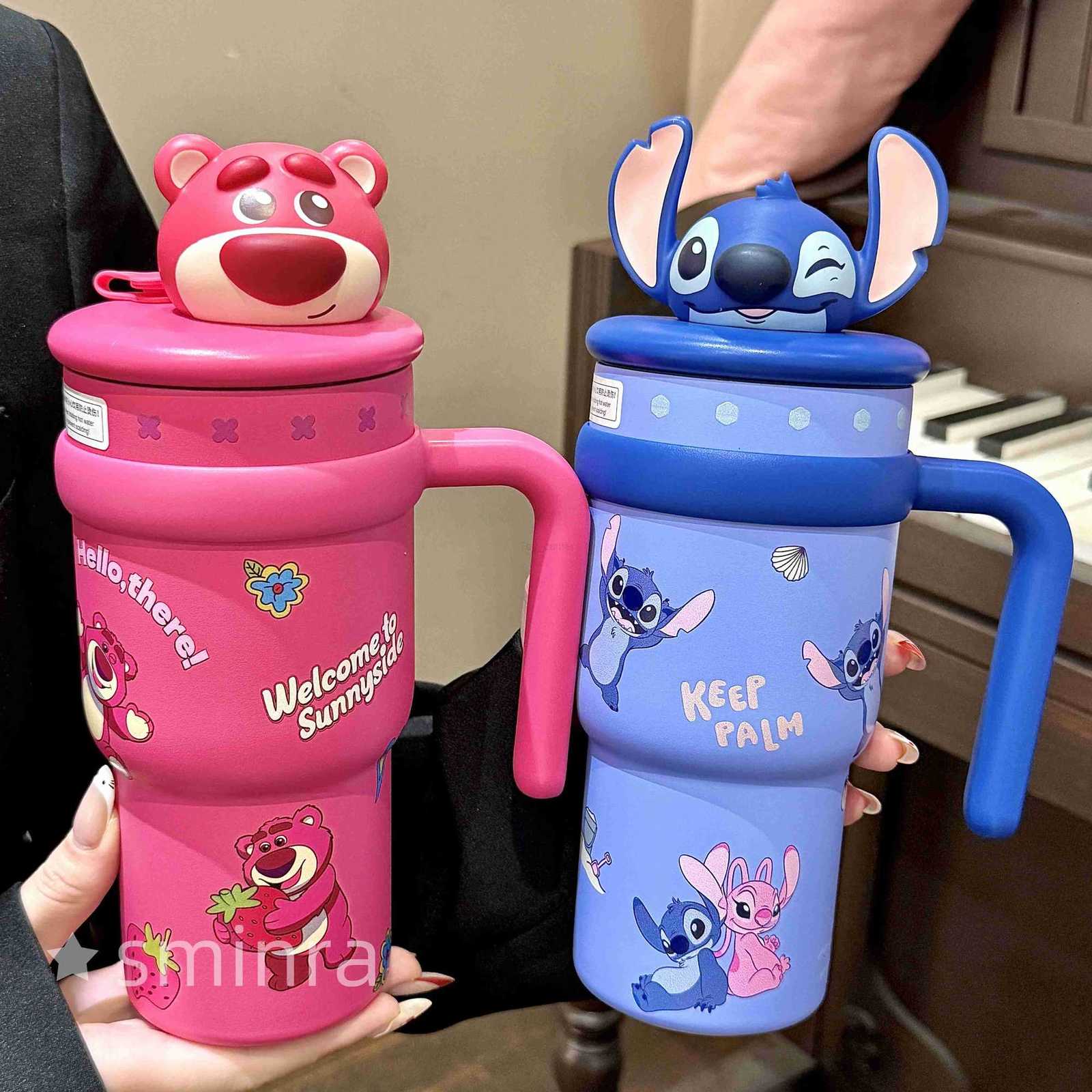 Disney Zootopia Judy Hopps Nick Wilde Thermos large capacity easy to carry outdoor home office cup childrens birthday gift H2512031