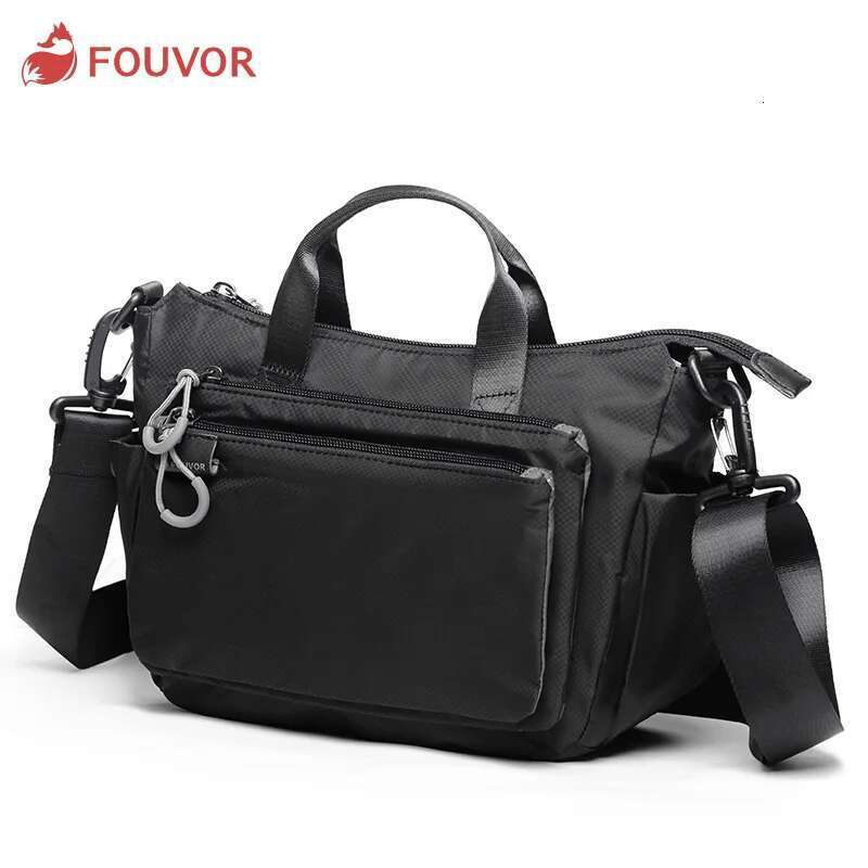 Fouvor Women's Shoulder Casual Nylon Waterproof Crossbody Bag Large Capacity Canvas Handbag Lightweight Sport Bags 2802-01