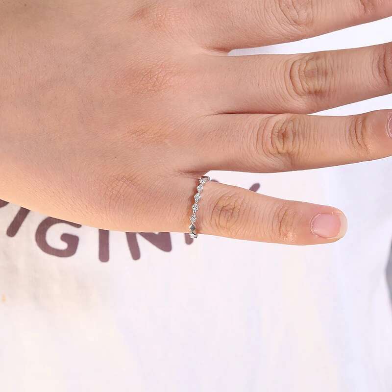 14K Yellow Gold DEF Engagement Band CVD HPHT 0.08ctw Lab Grown Diamond Solitaire Wedding for Women