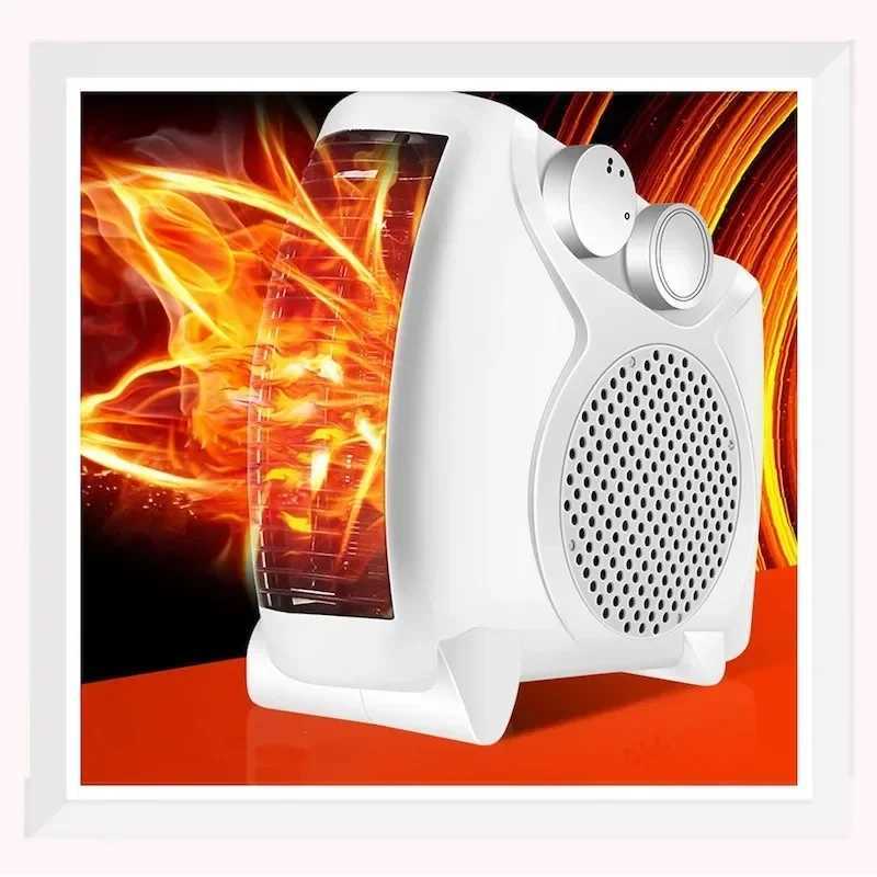 Portable Electric Heater Desktop Heater Machine Heater Low Power Consumption Winter Heating Suitable for Home Bedroom Office Y251113