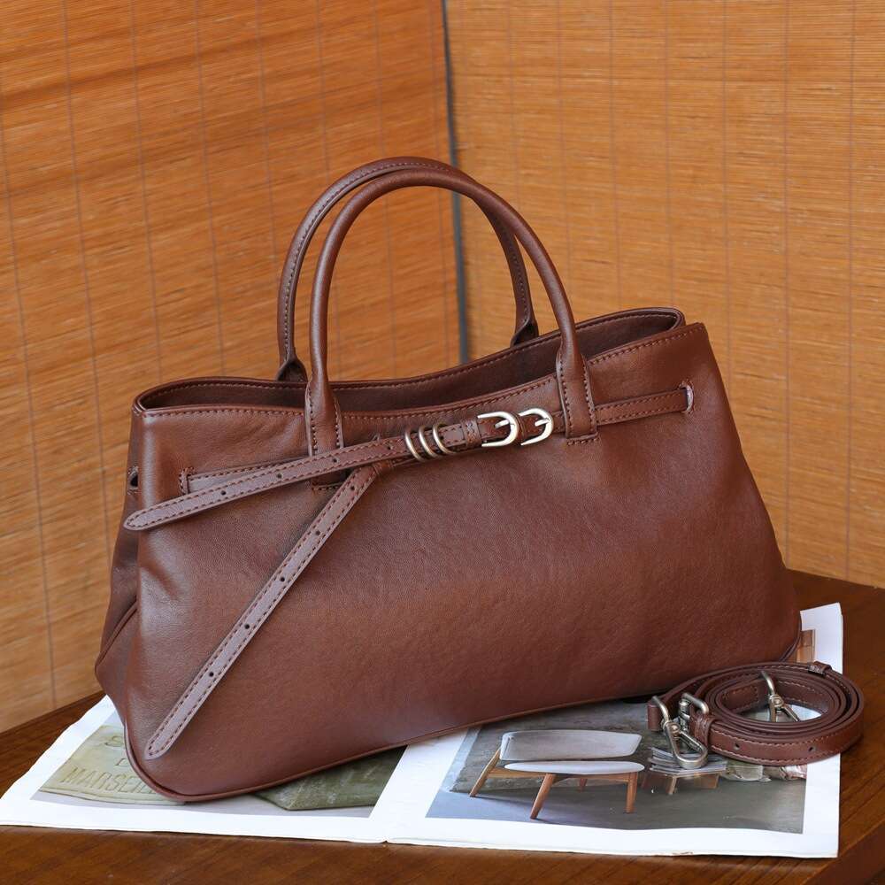 Luxury Bags Designer niche Hobo Women's Shoulder Bags Top Crystal Vegetable Tanned Crossbody Leather Large Tote