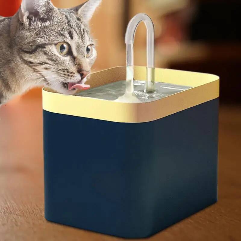 Dispenser Automatic Pet Quiet Water Dog Drinking Fountain For Birds Dogs Cat Watering