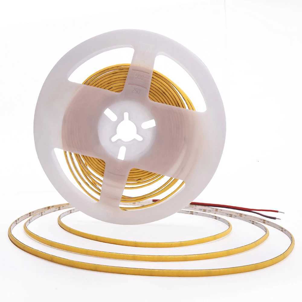 27mm Super Slim COB LED Strip Light 12V/5V 480LEDs/m For living room bedroom motorcycle bar car lighting renovation decoration W251112