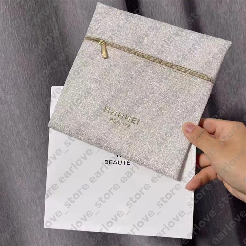 Clutch Pouch Women Designer Make Up Travel Storage Cosmetic Bag Velvet Cotton Makeup Bags With Chain Womens Toilet Wash Purse