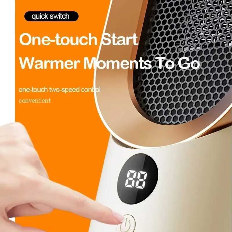 Heater warm air machine household electric heater PTC ceramic heating energy-saving small indoor hot air machine office Y251113