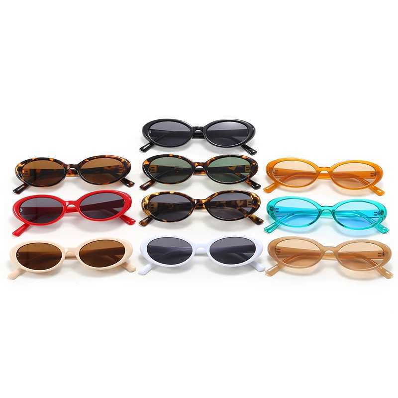 4pcs/7pc Small Oval Sun Glasses Vintage Oval Sunglasses 2024 Men Small Oval Sun Glasses Retro Fashion Women Sun Glasses Oculus C250412