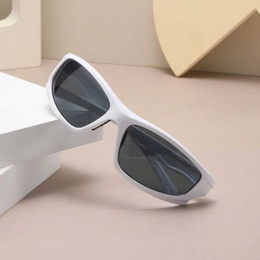 Fashion Y2k Style Wrap Around Mens Sunglasses Daily Outdoor Sports Street Decorative GlassesC250412