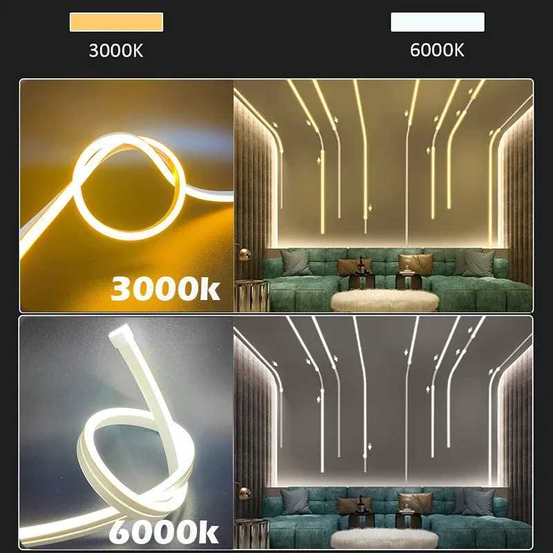 Motion Sensor Stair Neon Strip Lights With Chase Effect USB Motion Activated Closet Light 5V Neon LED Strip for Home Bedroom W251112