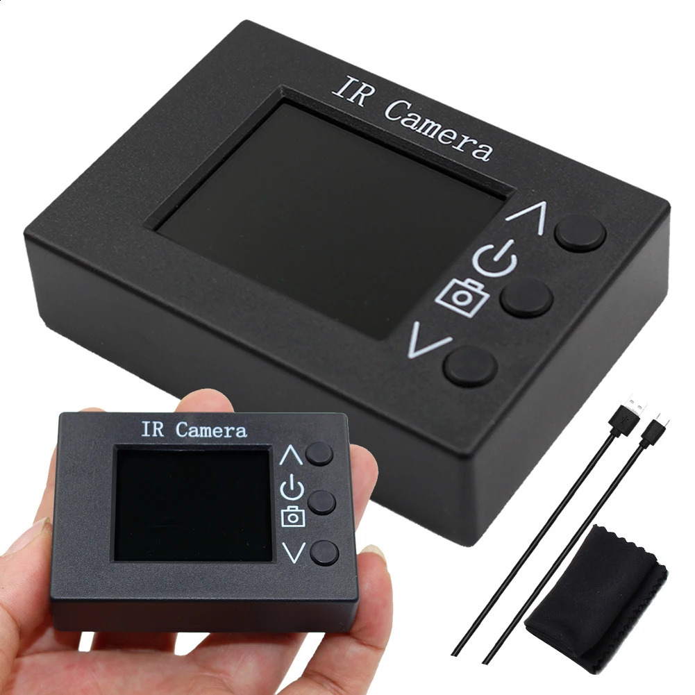 18inch 160x128 infrared resolution thermal imager with 8Hz refresh rate LCD display handheld imaging camera 250408