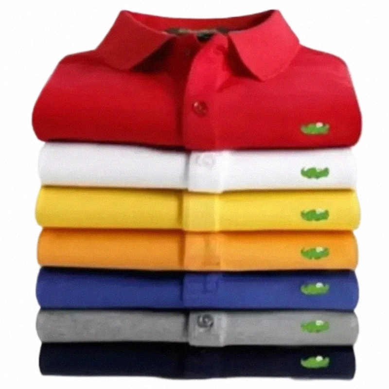 designer Big Small Horse Polo Shirt Printing Clothing Men High Quality Crocodile Embroidery LOGO Short Sleeve Summer Casual Cotton Polos T-Shirts C0v2 n7Mz#