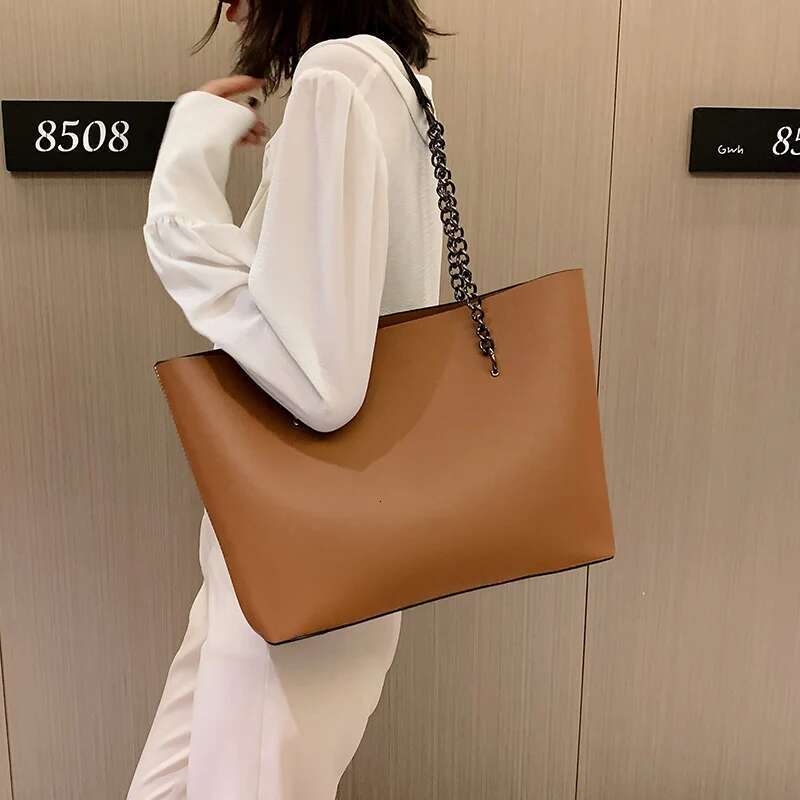 Casual Handbags Women Bags Designer Chain Shoulder Famous Brand Leather Ladies Handbag Large Capacity Tote Bag Sac A Main