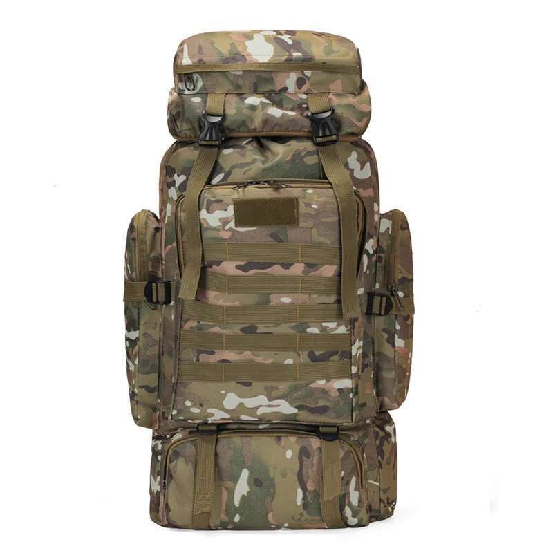 Oxford Cloth Outdoorbackpack Camouflagehiking Tactical Mountaineering Bag Men's Campingtravel Mini Backpack