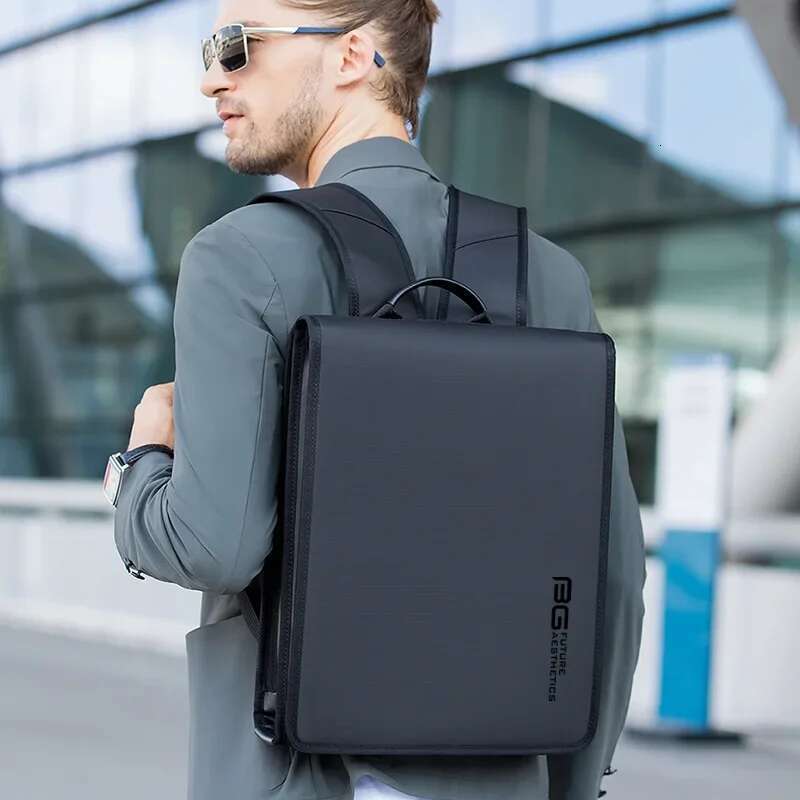 BANGE New Design Men Backpack Waterproof fit for 15.6 inch Laptop Man Travel Bag School bag city business backpack