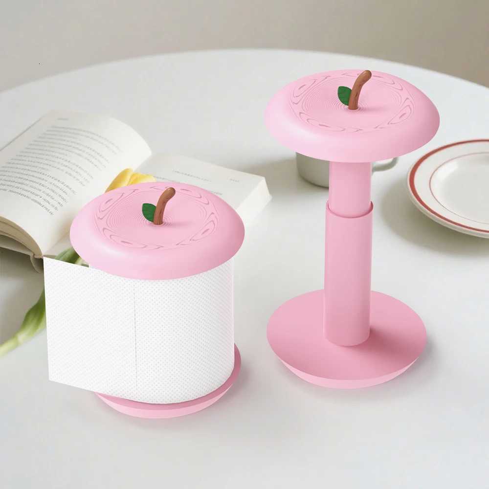 Apple-shaped tissue holder a furniture decoration and daily necessity Made of durable plastic that is not easy to break Y251112