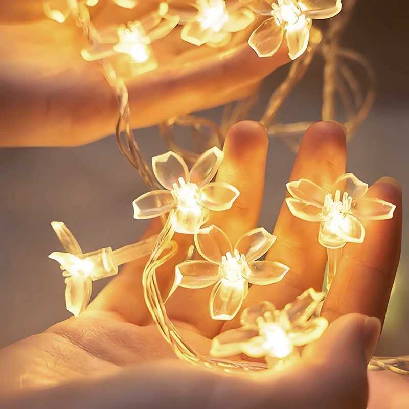 3-10M Warm White Cherry blossom light string led fairy string lights for Wedding Party Indoor garden home Decorations M251113