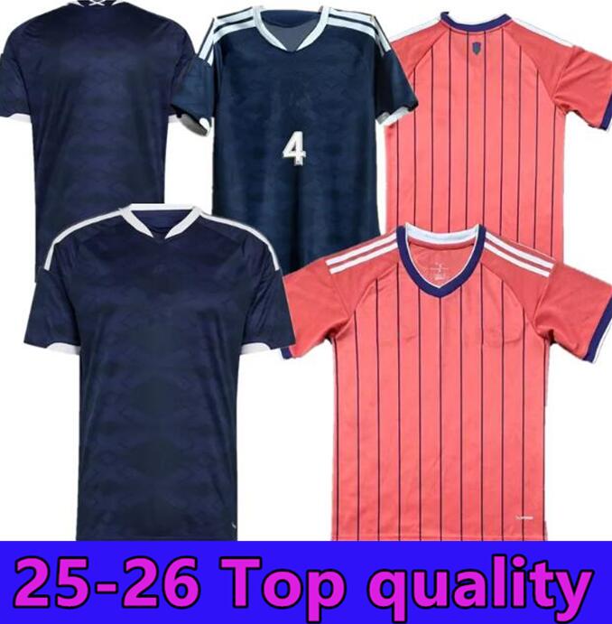2026 scotland football shirt Soccer Jerseys ROBERTSON McTominay McGREGOR SHANKLAND MCGREGOR Home maillot goalkeeper men kids kits set Training
