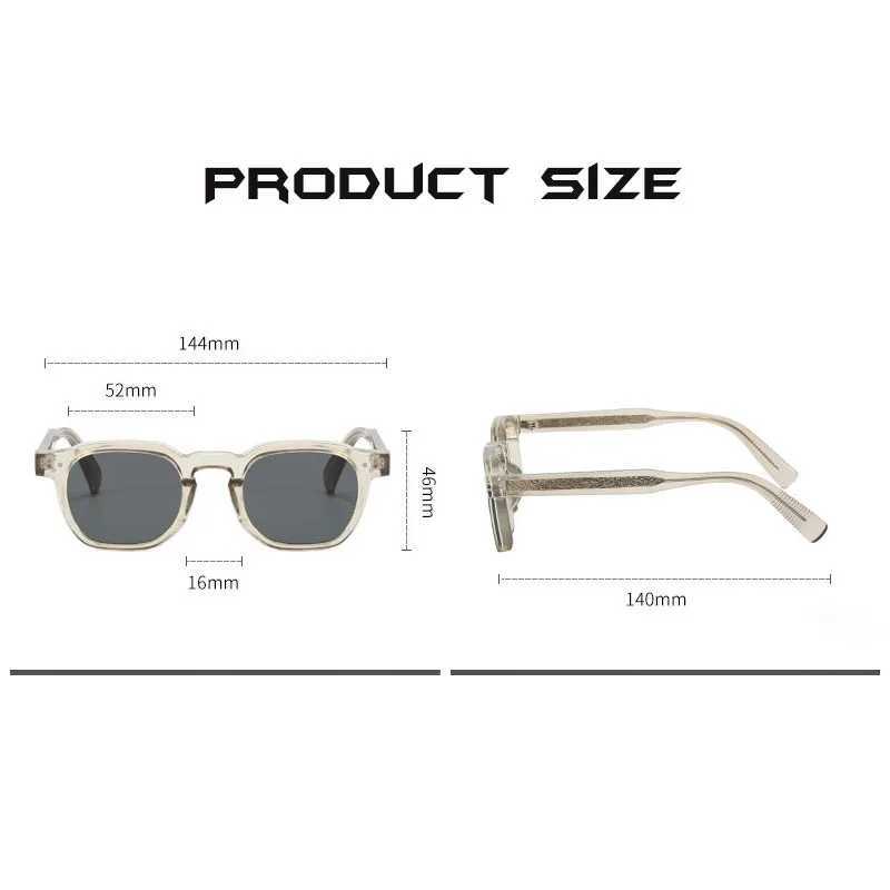 2024 Trending Product Outdoor SunGlasses For Men and Women Sunscreen Sturdy Metal inlay Thick Sun Glasses UV400 VintageC250412