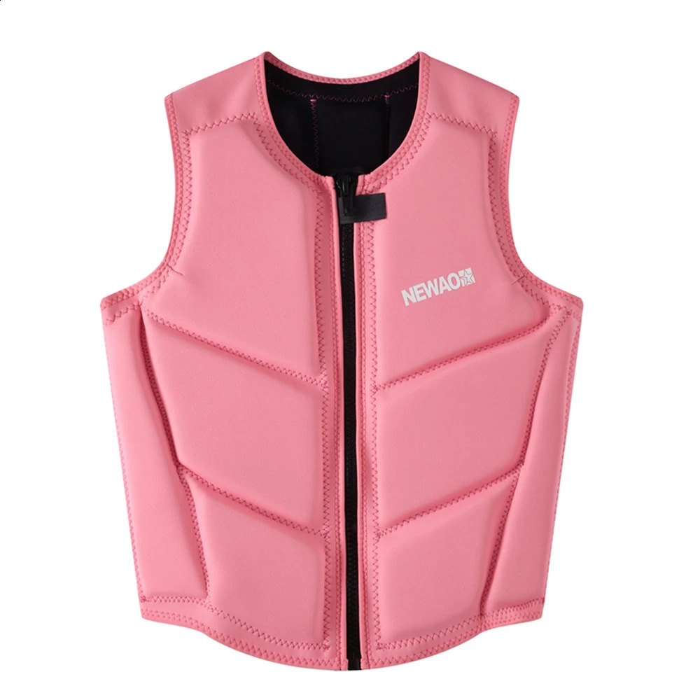 Adult Life Jacket Wake Surfing Impact Vest CE Approved Neoprene Life Jacket Wakesurf Comp Vest surf Watersports Activities 250411