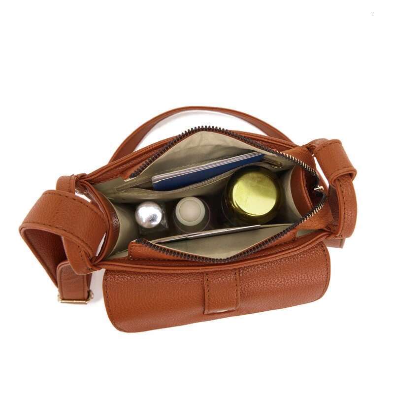 Genuine Leather Women's Crossbody Ladies 2024 New Spring And Summer Hundreds Of Small Square Bag Mother