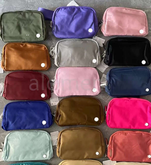 2025 Designer Yoga Belt Bum everywhere luluity lemoner Bag men women set Portable with Strap waist gym handbag Fanny Pack luluity lemoner bag