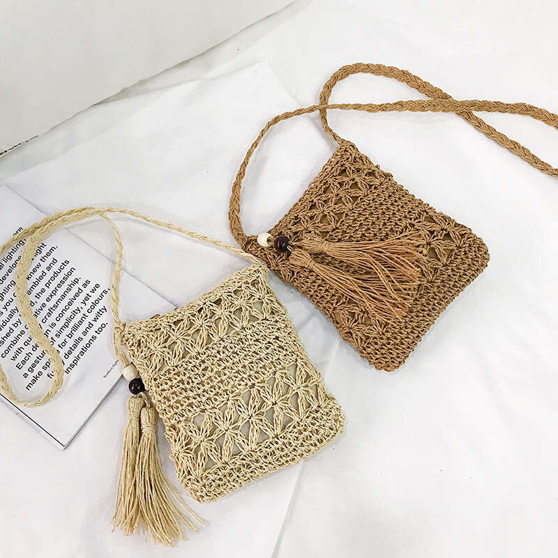 New Woven Beach Thai Bali Holiday Women's Grass Handmade Crossbody Bag